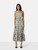 Tory Burch Floral Ruched Maxi Dress