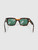 Off-White Brown Square Green Lens Sunglasses Off-White Brown Square Green Lens Sunglasses