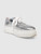 Prada Silver Patent Brogue Detail Flatforms Prada Silver Patent Brogue Detail Flatforms