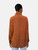 Chez Vidalenc Brown Silk Long Sleeve Shirt