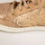 Jimmy Choo Gold Glitter High Top Sneakers