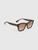 Burberry Brown Tortoiseshell Square Arden Sunglasses