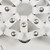 Céline White Leather Heeled Slingback Sandals