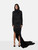 Balenciaga SS22 Twisted Knots Ruched Draped Dress