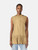 Miu Miu Brown Sleeveless Gathered Hem Blouse Miu Miu Brown Sleeveless Gathered Hem Blouse
