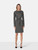 Roland Mouret Grey Wool Belted Knee Length Dress