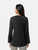 Maison Margiela Black Wide Sleeve Lace Detail Top