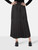Issey Miyake Black Midi Pleated Buckled Skirt Issey Miyake Black Midi Pleated Buckled Skirt