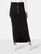 Rick Owens Black Cashmere Long Midi Skirt Rick Owens Black Cashmere Long Midi Skirt