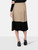 Etro Beige & Black Wool A Line Skirt