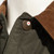 Ralph Lauren Khaki Leather Panel Quilted Jacket