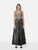 Ralph Lauren Grey Silk Beaded Gown with Petticoat