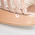 Terry de Havilland Rose Gold Glitter Wedge Sandals