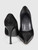 Gucci Black Suede Pointed Toe Slip On Pumps