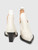 Bottega Veneta White Leather Ankle Cut Out Boots