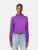 Maje Purple Cashmere Logo Jumper