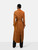 Nour Hammour Caramel Suede Tate Trench Coat