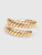 Bvlgari Tricolour 18K Gold Tubogas Ring