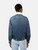 Prada Blue Shearling Lined Oversized Denim Jacket