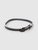 Isabel Marant Black Leather Silver Bead Detail Belt