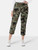 Nili Lotan Camouflage Skinny Cropped Trousers