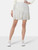 LoveShackFancy White Flared Mini Skirt