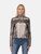 Dolce & Gabbana Silver Metallic Lamb Leather Jacket