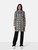Agnès B. Black & Silver Circle Pattern Coat