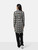Agnès B. Black & Silver Circle Pattern Coat