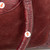 Gucci Bordeaux Leather Embossed Handbag