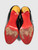 Christian Louboutin Leather & Pony Style Panelled Heels