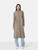 Alexander McQueen Brown Wool Belted Long Coat