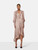 Zimmermann Pink Silk Wrap Midi Dress