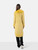 Shrimps AW19 Yellow Faux Fur Long Coat