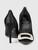 Roger Vivier Black Crystal Buckle Pumps