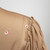 Prada Beige Short Sleeve Ruffle Trim Top