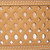 Prada Brown Leather Perforated Belt