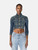 Jean Paul Gaultier Blue Cropped Denim Jacket