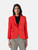 Veronica Beard Red Single Breast Blazer