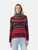 Moncler Abstract Wool Knit Turtleneck Jumper