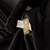 L'Agence Black Knee Length Leather Skirt