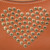Céline Ava Leather Studded Heart Mini Bag