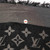 Louis Vuitton Black LV Monogram Shine Scarf