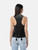 Thomas Wylde Black Leather Embellished Waistcoat