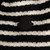 Moncler Black & White Knit Striped Puffer Jacket