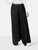 Marni Black Logo Waistband Wide Leg Trousers
