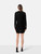 Philosophy di Lorenzo Serafini Black Wool Sequinned Knit Dress