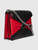Alexander McQueen Black & Red Leather Shoulder Bag
