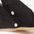 Céline Black Suede Sling Back Wedges