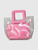 STAUD Pink Leather & PVC Mini Shirley Handbag